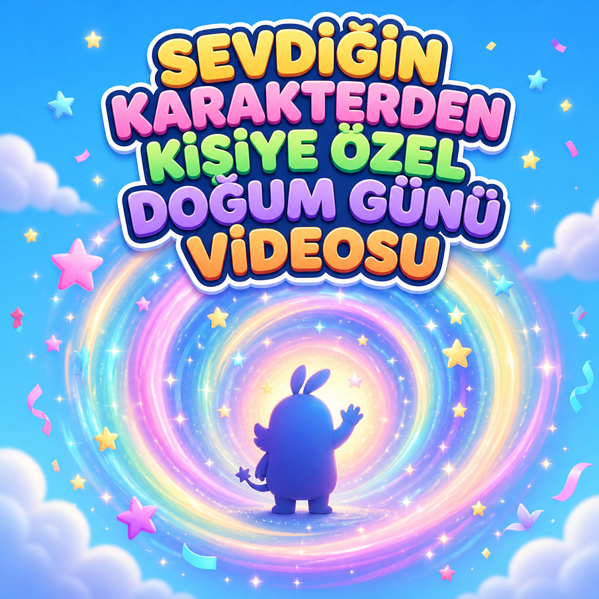 En sevdiği karakterden unutamayacağı bir doğum günü videosu